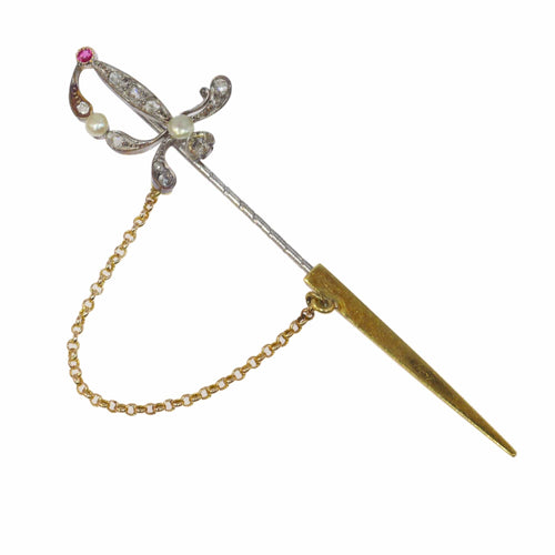 Broche Broche antique, diamants 58 Facettes 22274-0133