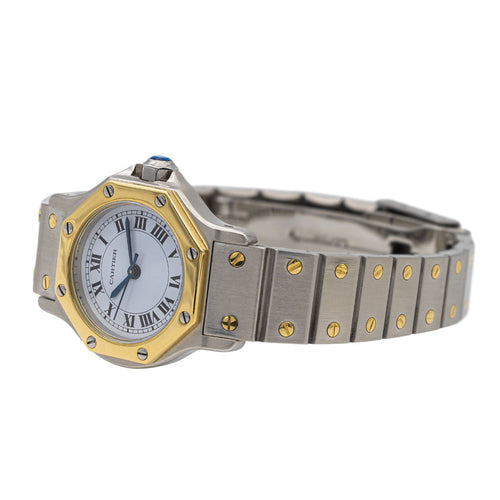 Montre Cartier Montre Santos Acier 58 Facettes 2660053CN