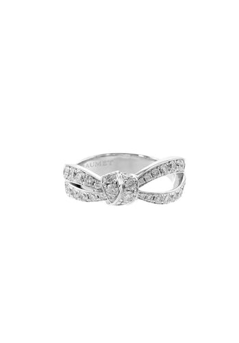 Bague 51 Bague CHAUMET Liens Séduction en Or Blanc 750/1000 58 Facettes 61763-57599