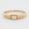 Bague 54 Bague Or jaune Diamants 58 Facettes RÉF 4015/19