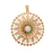 Pendentif Pendentif vintage or jaune perle de culture 58 Facettes 19-201