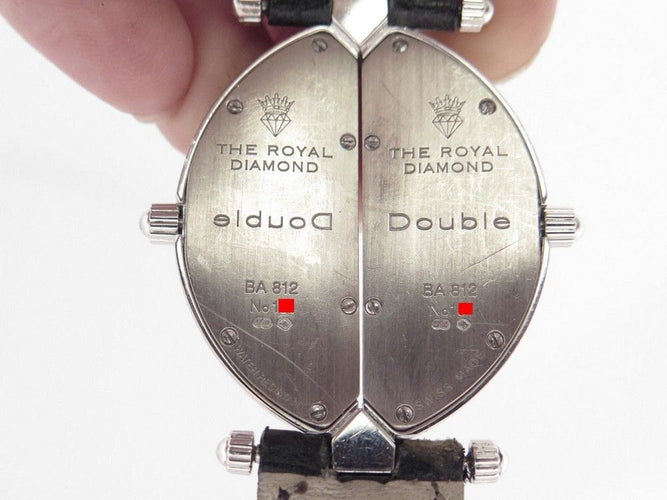 Montre montre the royal diamond by CHATILA ba812 or blanc 18k quartz diamants 58 Facettes 238371