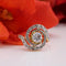 Bague 51 Bague ancienne tourbillon de diamants 58 Facettes 23-175