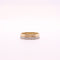 Bague Alliance or jaune diamants 58 Facettes