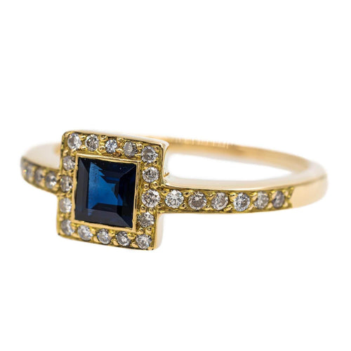 Bague 52 Bague Or jaune Saphir 58 Facettes 2745901CN