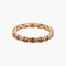 Bague 52 / Rubis / Or Jaune ALLIANCE "ROUGE" OR & RUBIS 58 Facettes BO/220065