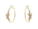 Boucles d'oreilles boucles d'oreilles MAUBOUSSIN creoles etoile divine or & diamants 58 Facettes 246154