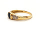 Bague 53 Bague Or jaune Saphir 58 Facettes 06508CD