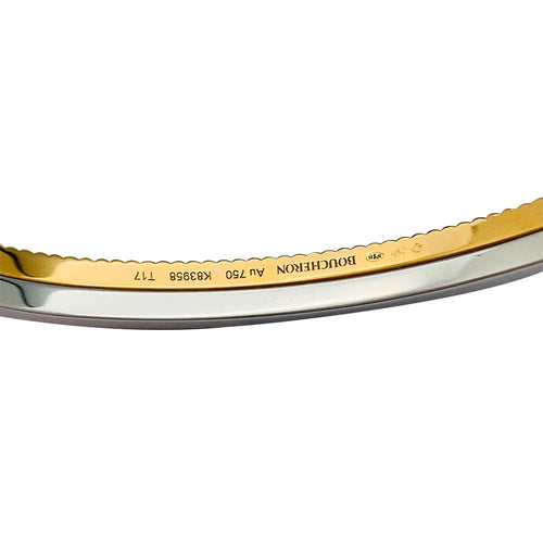 Bracelet Bracelet Boucheron, "Quatre Radiant" , en or jaune, blanc et diamants. 58 Facettes 31906