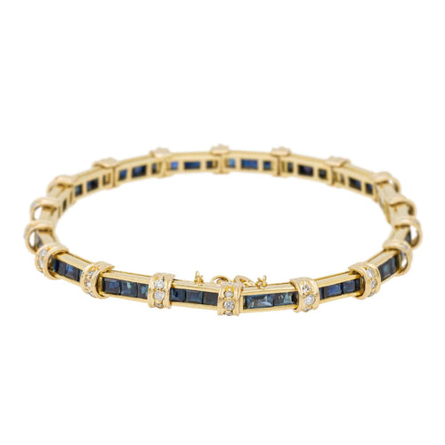Bracelet Bracelet Or jaune Saphir 58 Facettes 2441312CN