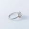 Bague 53 Bague Art déco platine et diamants 58 Facettes