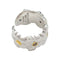 Bague 50 Bague Buccellati, "Blossoms Gardenia", argent, or jaune, diamants bruns. 58 Facettes 31618
