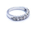 Bague 52 Bague Alliance Or blanc Diamant 58 Facettes 578774RV