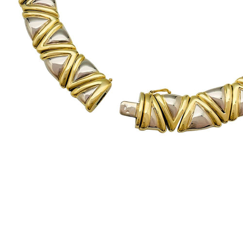 Collier Collier Damiani bicolore et diamants. 58 Facettes 31155