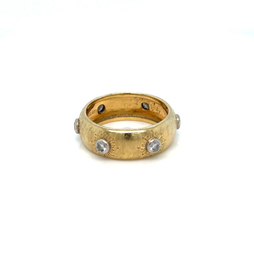 Bague 54-55 Bague Macri Classica en diamant Mario Buccellati 58 Facettes