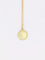 Pendentif Médaille Augis or et diamant, Plus qu’hier moins que demain, A. Augis 58 Facettes 924