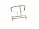 Bague 53 Bague Graphique Or blanc Diamant 58 Facettes 578789RV