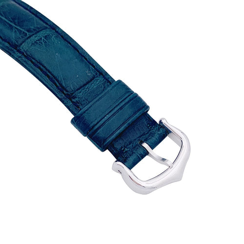 Montre Montre Cartier "Tank basculante" acier, cuir. 58 Facettes 33571
