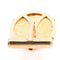 Boutons de manchette Boutons de manchette Pièce Or jaune 58 Facettes 1637030CN