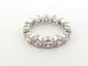 Bague 50 bague alliance taille 50 en or blanc 18k et diamants 2.8 ct 58 Facettes 253446