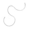 Collier Collier rivière diamants en or blanc. 58 Facettes 31821