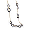 Collier Sautoir Pomellato "Victoria" or rose, diamants noirs, jais. 58 Facettes 33419