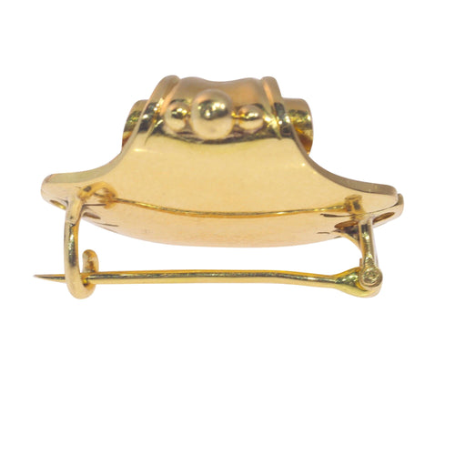 Broche Broche coquillage en or, diamants 58 Facettes 23046-0125