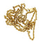 Collier Sautoir or jaune, grains de café. 58 Facettes 31602