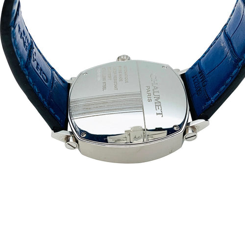 Montre Montre Chaumet "Dandy" en acier, cuir. 58 Facettes 31050