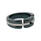 Bague 54 Bague Chanel "Ultra" en céramique, or blanc et diamants. 58 Facettes 31666