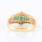 Bague Bague Émeraude Diamants Or jaune 58 Facettes