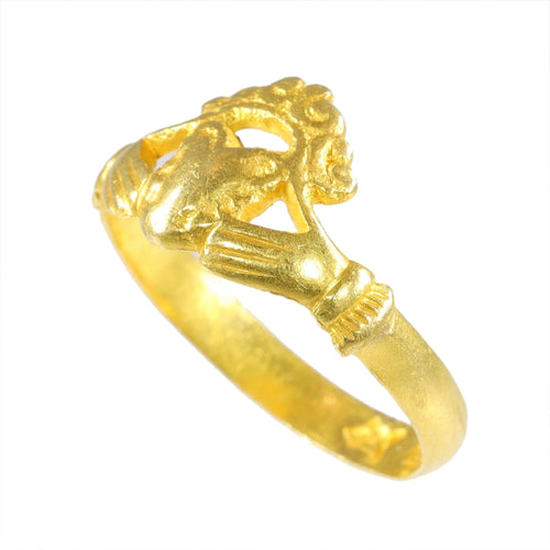 Bague 53 Bague de Claddagh hollandaise 1670 58 Facettes 23304-0151