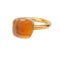 Bague 53 Bague Pomellato, "Nudo", or rose et blanc, quartz rose. 58 Facettes 30909