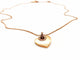Collier Bulgari Collier Coeur Cuore Or rose Diamant 58 Facettes 1244795CN