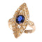 Bague 52 Bague marquise diamants saphir 58 Facettes 23271-0290