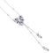 Collier Collier Cartier, "Caresses d'Orchidées", or blanc et pierres de couleurs. 58 Facettes 33022