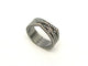 Bague 52 bague REPOSSI antifer 4 rangs or 18k noir et diamants 1.55cts t52 58 Facettes 243552