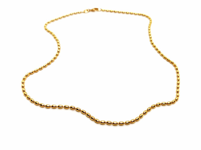 Collier Fred Collier Maille olive Or jaune 58 Facettes 1292174CN