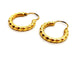 Boucles d'oreilles Boucles d'oreilles Créoles Or jaune 58 Facettes 1223560CN
