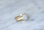 Bague Bague jonc vintage opale 58 Facettes