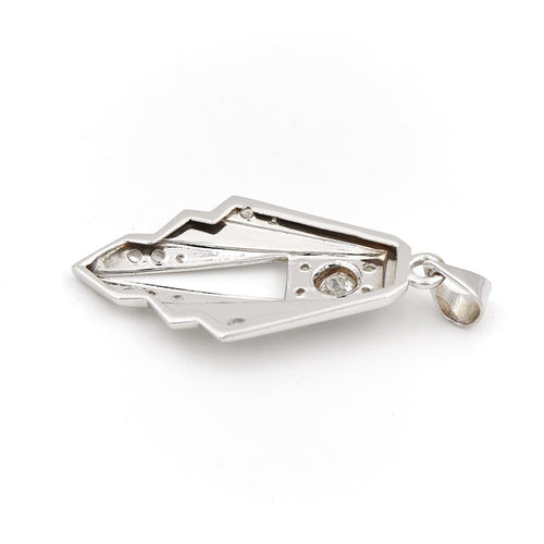 Pendentif Pendentif Art déco Or blanc Diamant 58 Facettes 2024919CN