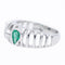 Bague 56 Bague Or blanc Diamant 58 Facettes 2328936CN