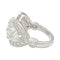 Bague 53 Bague platine et diamants poires. 58 Facettes 32021