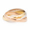 Bague 52 Bague Alliance Or jaune 58 Facettes 2195483CN