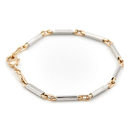 Bracelet Bracelet Maille souple Or jaune 58 Facettes 1719202CN