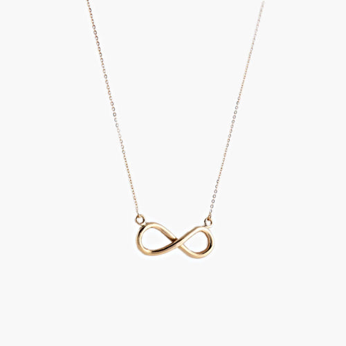 Collier COLLIER « INFINITY » OR 58 Facettes BO/220045