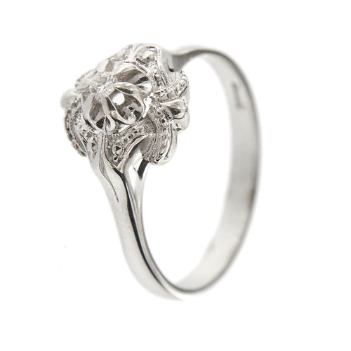 Bague 55 Bague Solitaire diamant 0,05 ct 58 Facettes 23949
