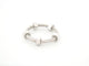 Bague 54 bague CARTIER ecrou en or blanc 58 Facettes 258780