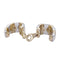 Boucles d'oreilles Boucles d'oreilles Bulgari, "Parentesi", or jaune et acier. 58 Facettes 32910