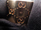 Bague 54 bague GUCCI icon or jaune 18k monogramme gg 58 Facettes 254506